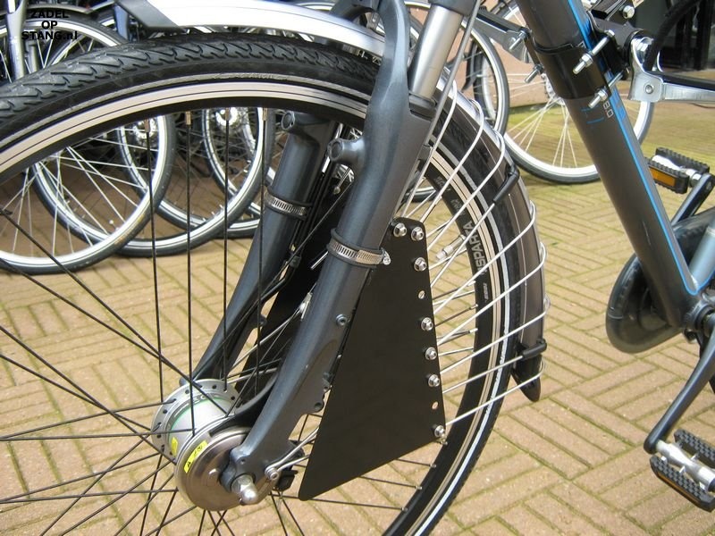 Zadel op Stang Spaakafschermer Spaakbeschermer Voet beschermer