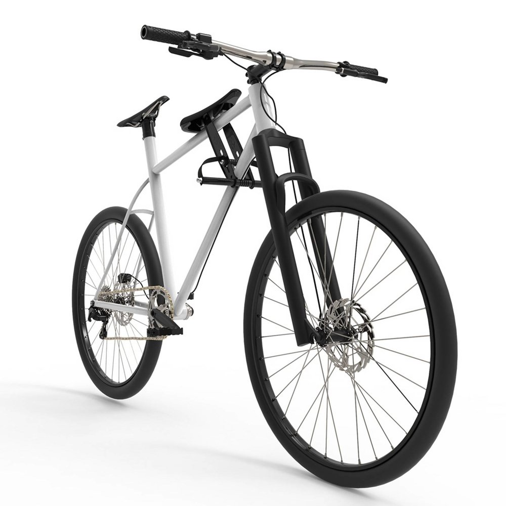 Oxford Little Explorer Zadel op Stang voor Herenfiets 2de Kansje