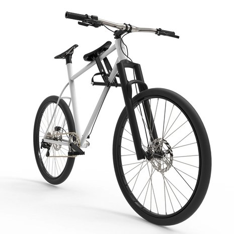 Oxford Little Explorer Zadel op Stang voor Herenfiets 2de Kansje