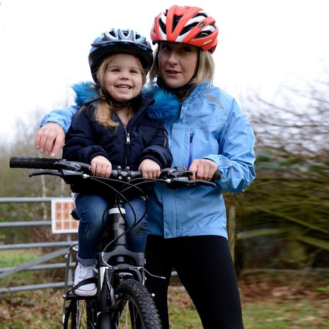 Oxford Little Explorer Zadel op Stang voor Herenfiets 2de Kansje