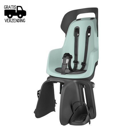Bobike Maxi Go RS Marshmallow Mint drager bevestiging Achterstoeltje met Slaapstand