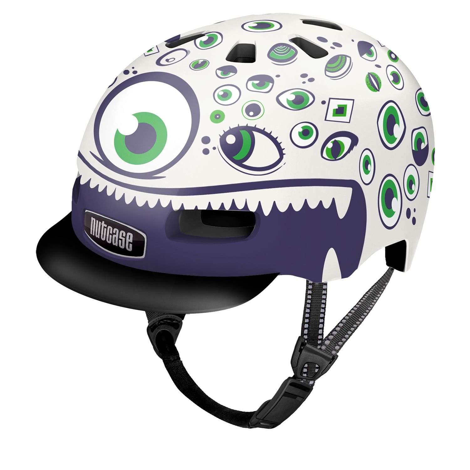 Little Nutty Kinderhelm-Fietshelm All Eyes On You Gloss MIPS XS
