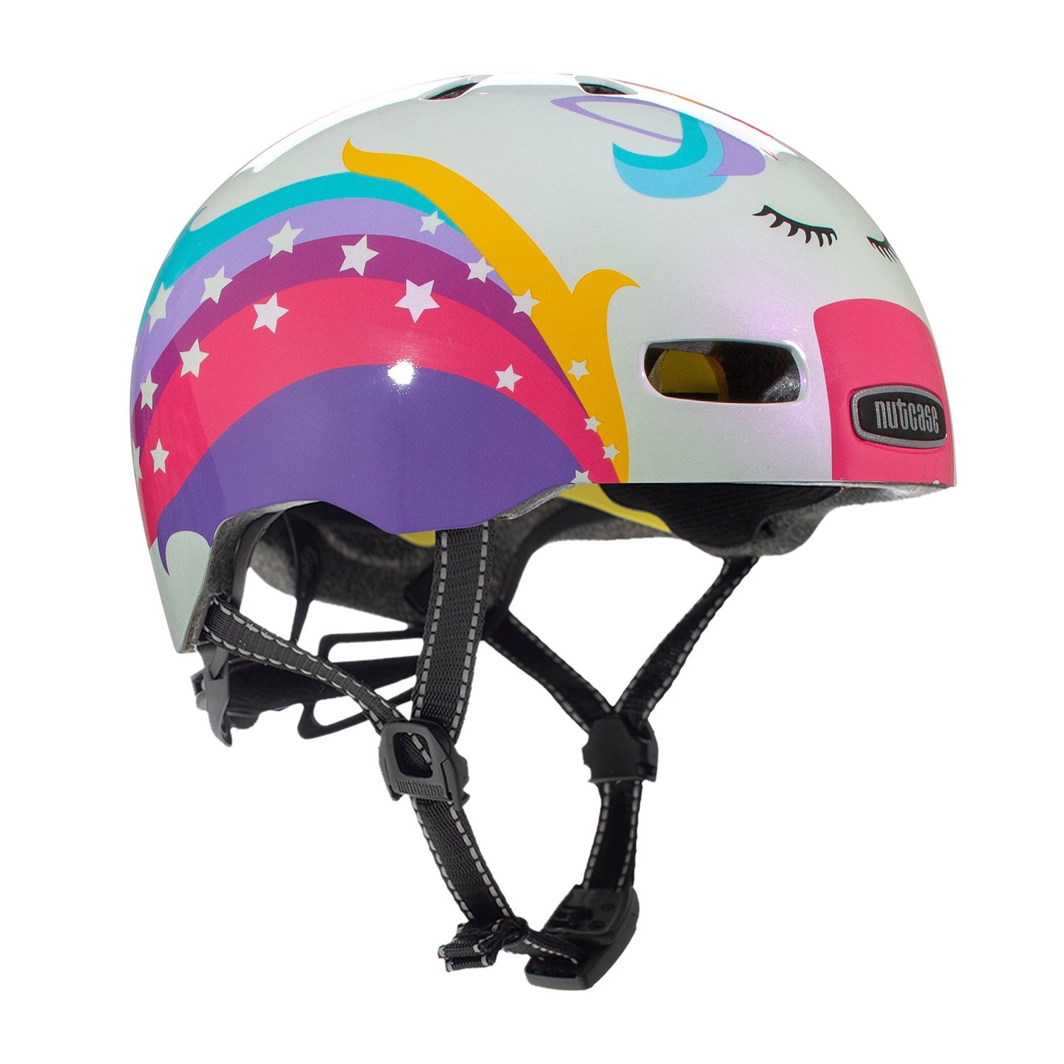 Little Nutty Kinderhelm / Fietshelm Dilly Dally Gloss MIPS XS
