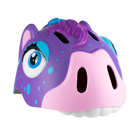 Crazy Safety Kinderhelm / Fietshelm Paarse Pony / Purple Pony Small 49-55 cm Crazy Safety Kinderhelm / Fietshelm Paarse Pony / Purple Pony Small 49-55 cm