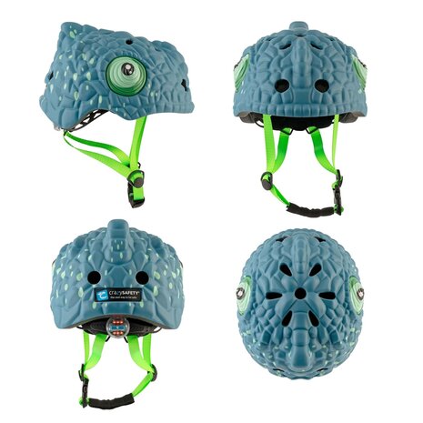 Crazy Safety Kinderhelm / Fietshelm Chameleon Dark Blue / Kameleon Small 49-55 cm - Copy Crazy Safety Kinderhelm / Fietshelm Chameleon Dark Blue / Kameleon Small 49-55 cm - Copy