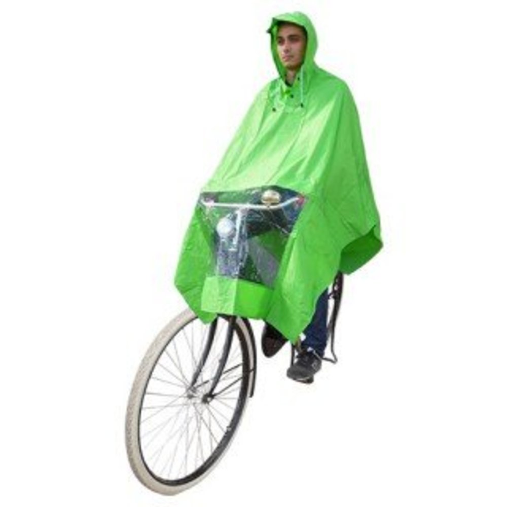 Hooodie Poncho koplampproof, one-size-fits-all - Fiets-stoeltje.nl
