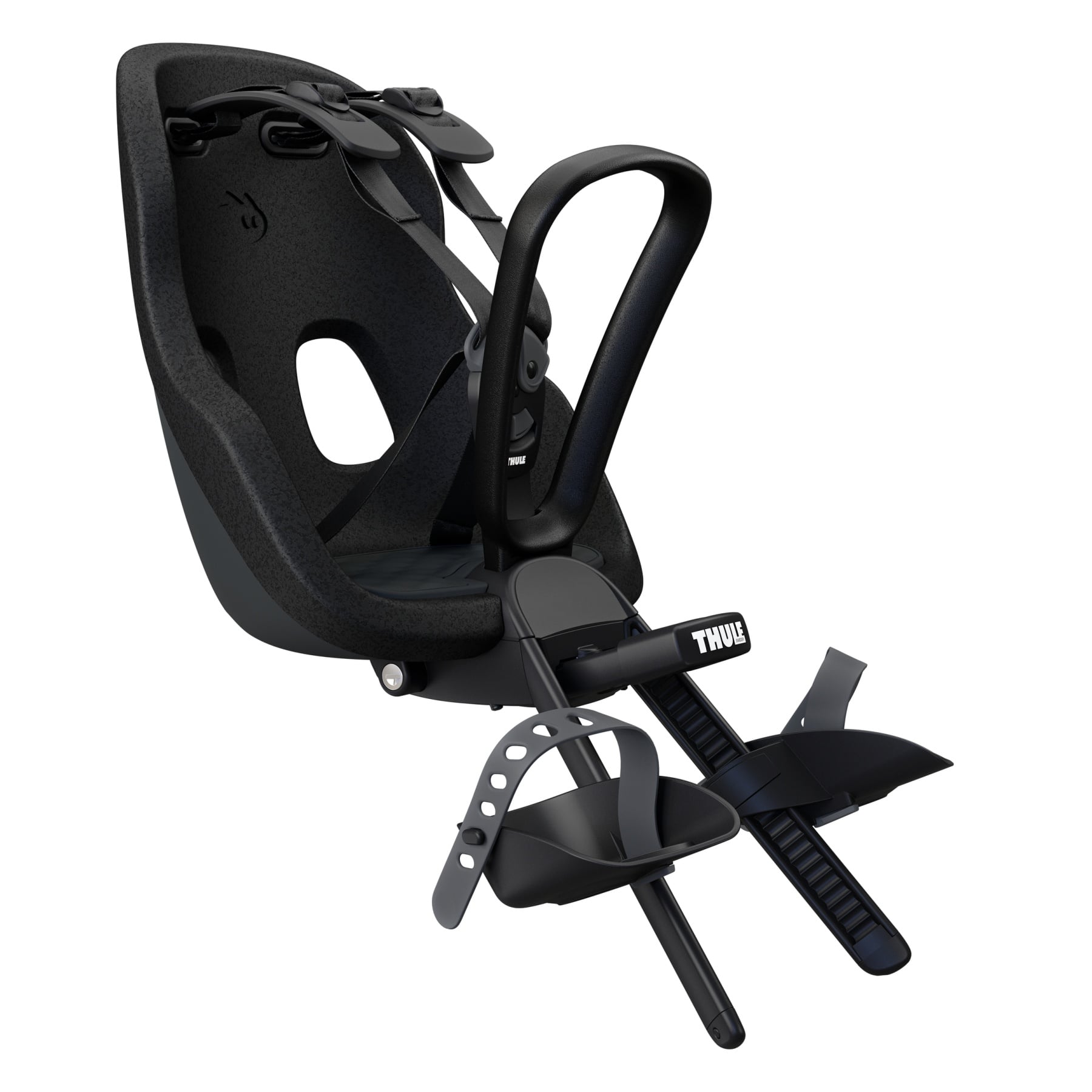 Thule Yepp Nexxt 2 Mini Voorstoeltje Zwart Midnight Black - Fiets