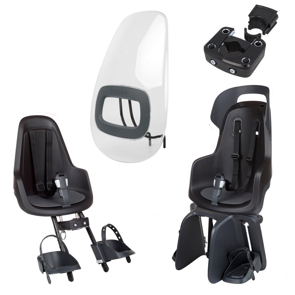 Bobike Go compleet pakket met extra voordeel Urban Black Bobike Go compleet pakket met extra voordeel Urban Black