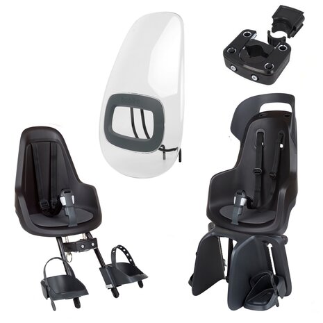 Bobike Go compleet pakket met extra voordeel Urban Black Bobike Go compleet pakket met extra voordeel Urban Black