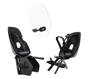 Thule Yepp Nexxt 2  pakket Monument Grey Fietsstoeltjes Thule Yepp Nexxt 2  pakket Monument Grey Fietsstoeltjes