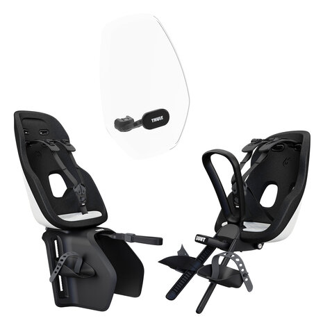 Thule Yepp Nexxt 2 compleet pakket met extra voordeel Snow White Thule Yepp Nexxt 2 compleet pakket met extra voordeel Snow White