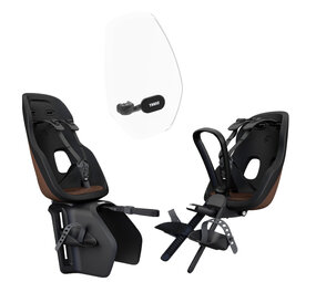 Thule Yepp Nexxt 2  pakket Chocolate Brown Fietsstoeltjes Thule Yepp Nexxt 2  pakket Chocolate Brown Fietsstoeltjes