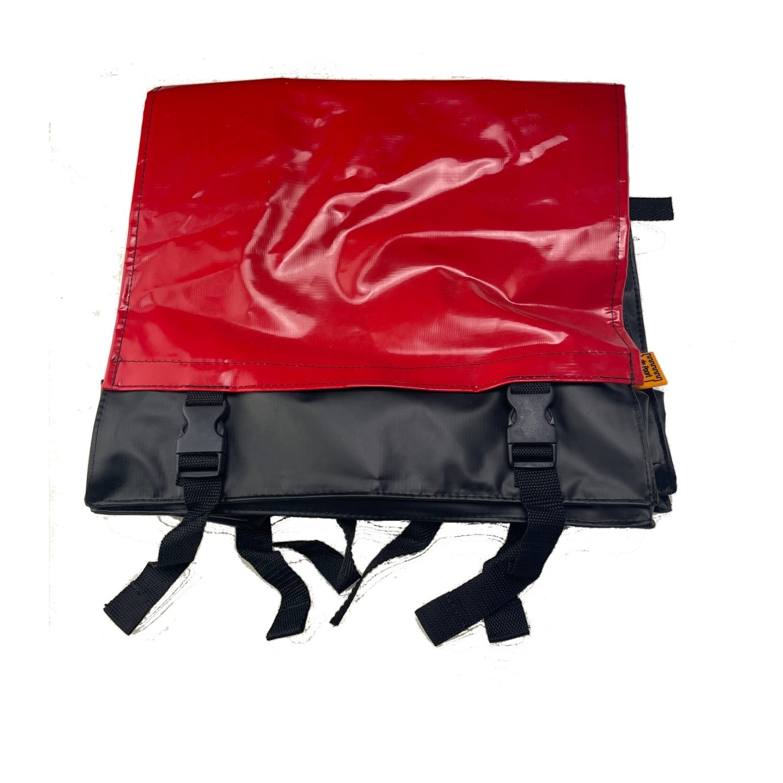 fietstas 46L Two Tone Mat Zwart Rood