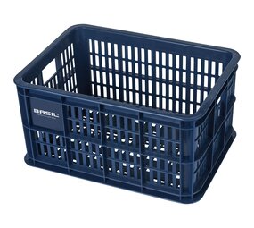 Basil Transport Fietskrat klein bluestone Basil Transport Fietskrat klein bluestone