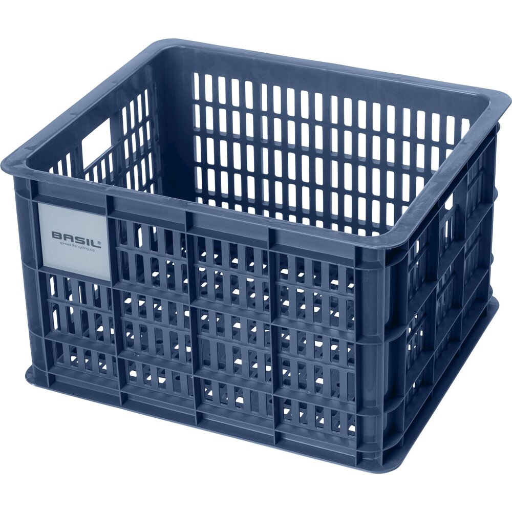 Basil Transport Fietskrat medium bluestone Basil Transport Fietskrat medium bluestone