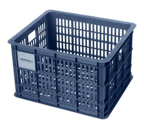 Basil Transport Fietskrat medium bluestone Basil Transport Fietskrat medium bluestone