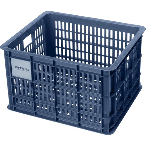Basil Transport Fietskrat medium bluestone Basil Transport Fietskrat medium bluestone