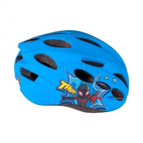 Seven Polska Kinderhelm Fietshelm S Spiderman Blauw Seven Polska Kinderhelm Fietshelm S Spiderman Blauw