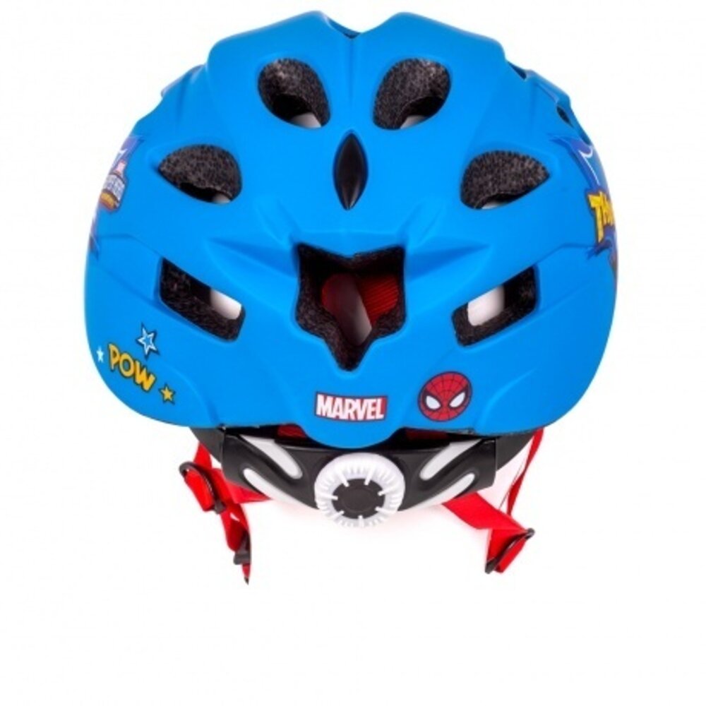 Seven Polska Kinderhelm Fietshelm S Spiderman Blauw Seven Polska Kinderhelm Fietshelm S Spiderman Blauw