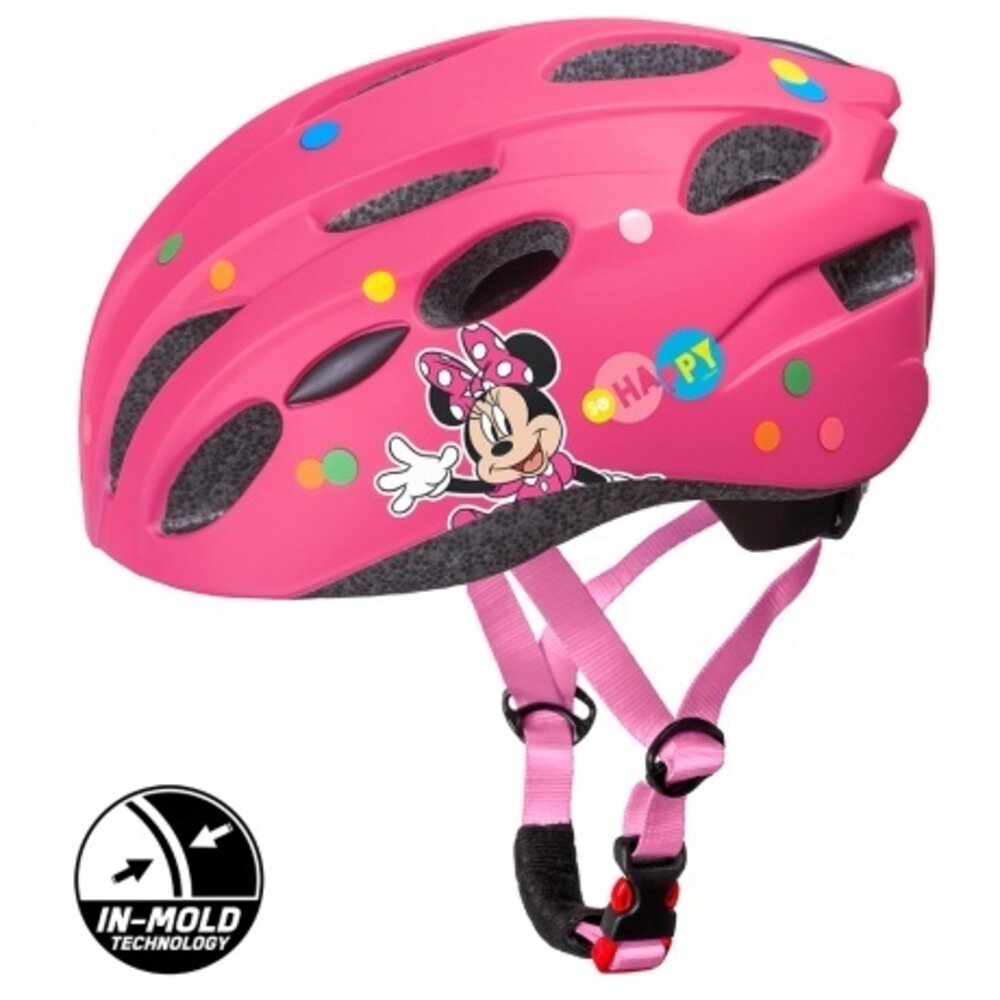 Seven Polska Kinderhelm Fietshelm S Minnie Mouse Roze Seven Polska Kinderhelm Fietshelm S Minnie Mouse Roze