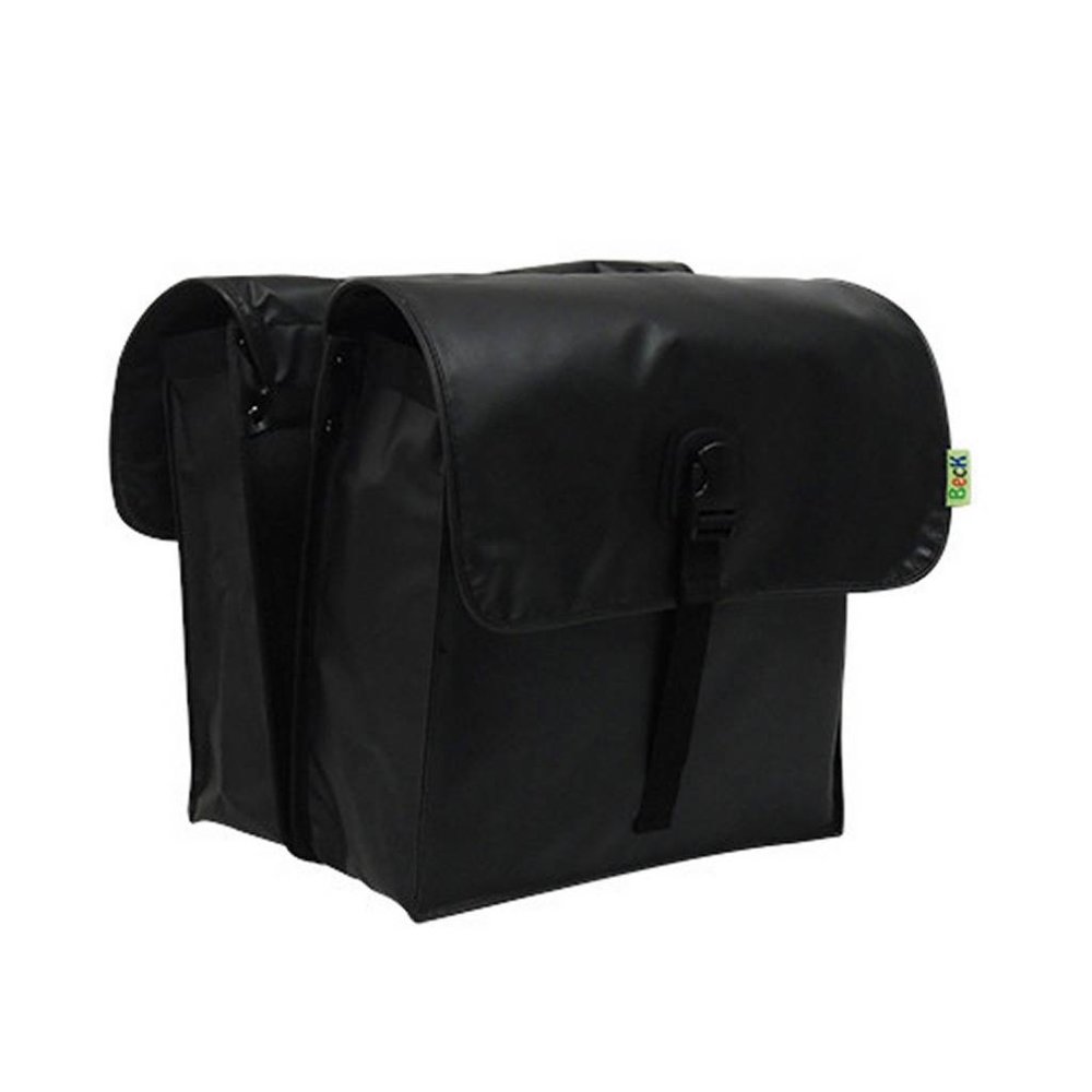 Beck Dubbele Fietstas Small Black Beck Dubbele Fietstas Small Black