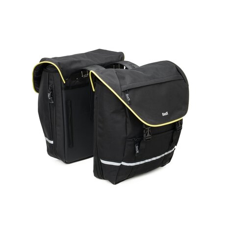 Beck Dubbele Sportieve Fietstas SPRTV MIK Gele Bies Beck Dubbele Sportieve Fietstas SPRTV MIK Gele Bies