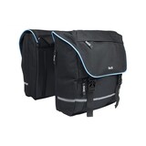 Beck Dubbele Sportieve Fietstas SPRTV MIK Zwart/Blauw Beck Dubbele Sportieve Fietstas SPRTV MIK Zwart/Blauw