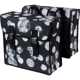 Basil Dubbele Fietstas Mara XL Sphere zwart/grijs Basil Dubbele Fietstas Mara XL Sphere zwart/grijs