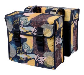 Basil Dubbele Fietstas Mara XL Reef night bleu Basil Dubbele Fietstas Mara XL Reef night bleu