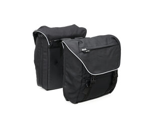 Beck Dubbele Sportieve Fietstas Sporty Zwart Beck Dubbele Sportieve Fietstas Sporty Zwart