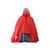 Poncho Deluxe , Koplampproof one-size-fits-all Rood
