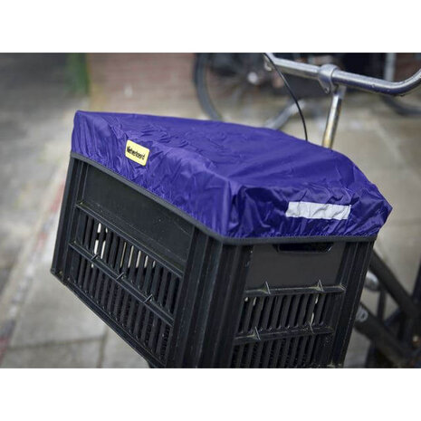 Niet verkeerd Fietskrat Hoes Kratcover Blauw Niet verkeerd Fietskrat Hoes Kratcover Blauw