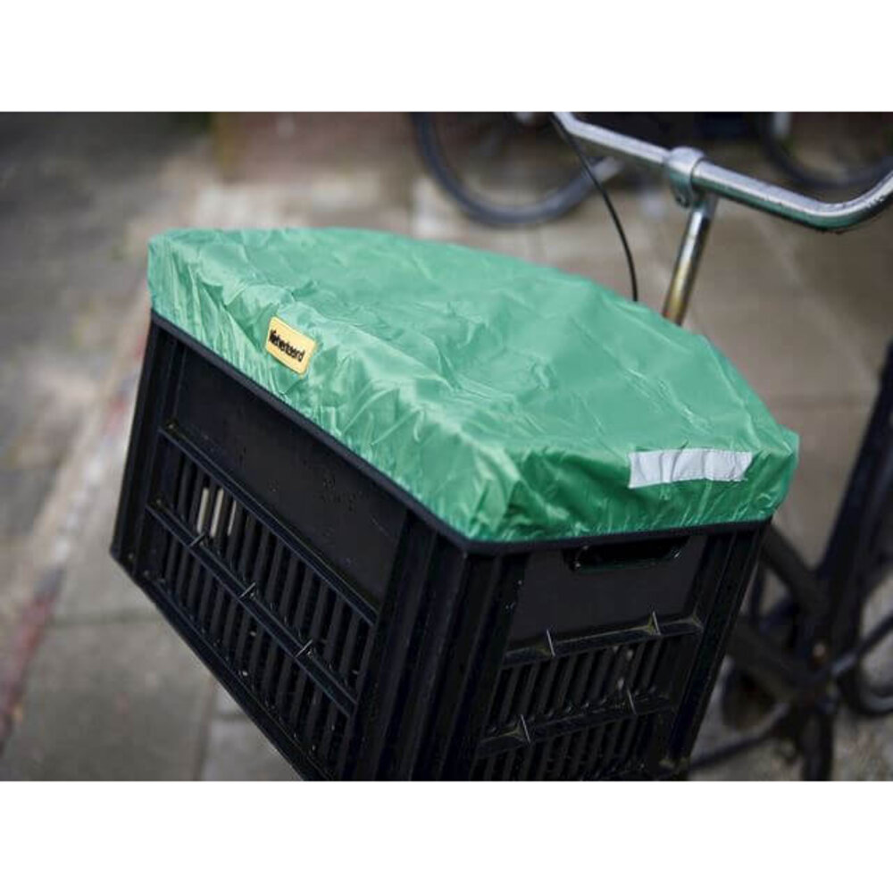 Niet verkeerd Fietskrat Hoes Kratcover Groen Niet verkeerd Fietskrat Hoes Kratcover Groen