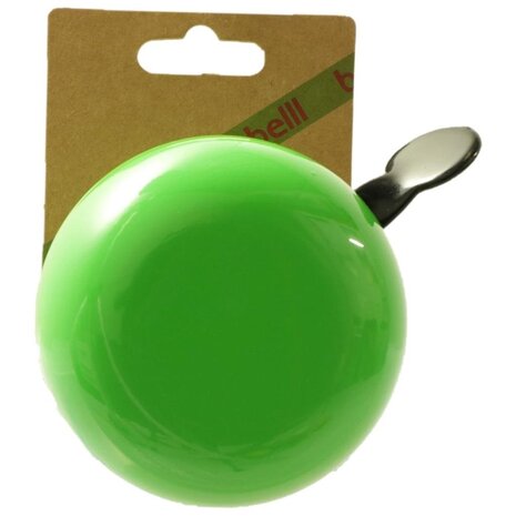 Belll Fietsbel Ding Dong 80 mm fluo groen Belll Fietsbel Ding Dong 80 mm fluo groen