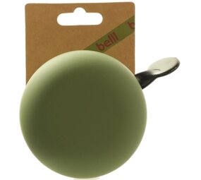 Belll Fietsbel Ding Dong 80 mm leger groen