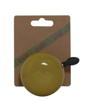 Belll Fietsbel Ding Dong 60 mm Pastel Geel Belll Fietsbel Ding Dong 60 mm Pastel Geel