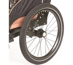 Bobike zijwiel Links kids trailer