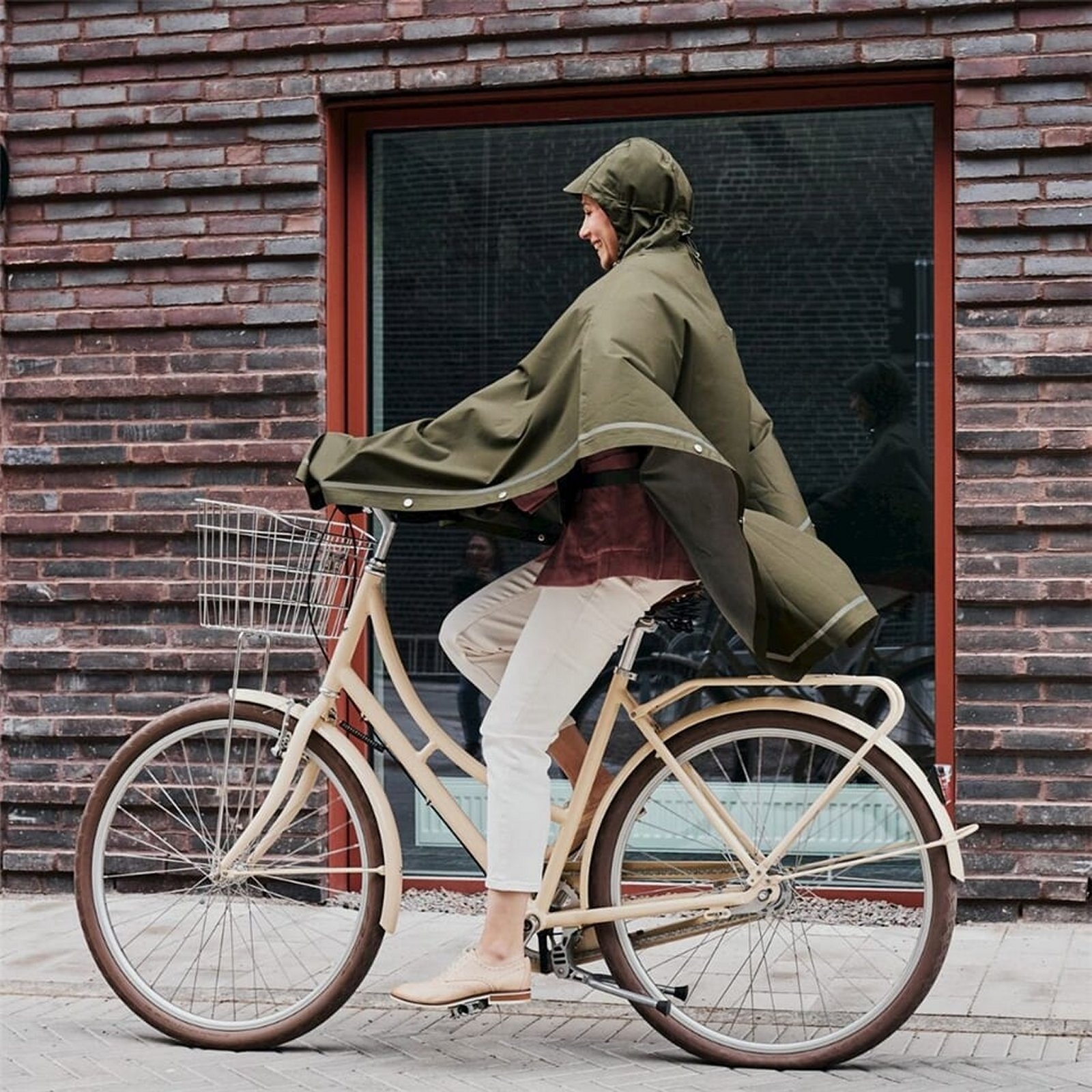 Sweden poncho Imbris Green