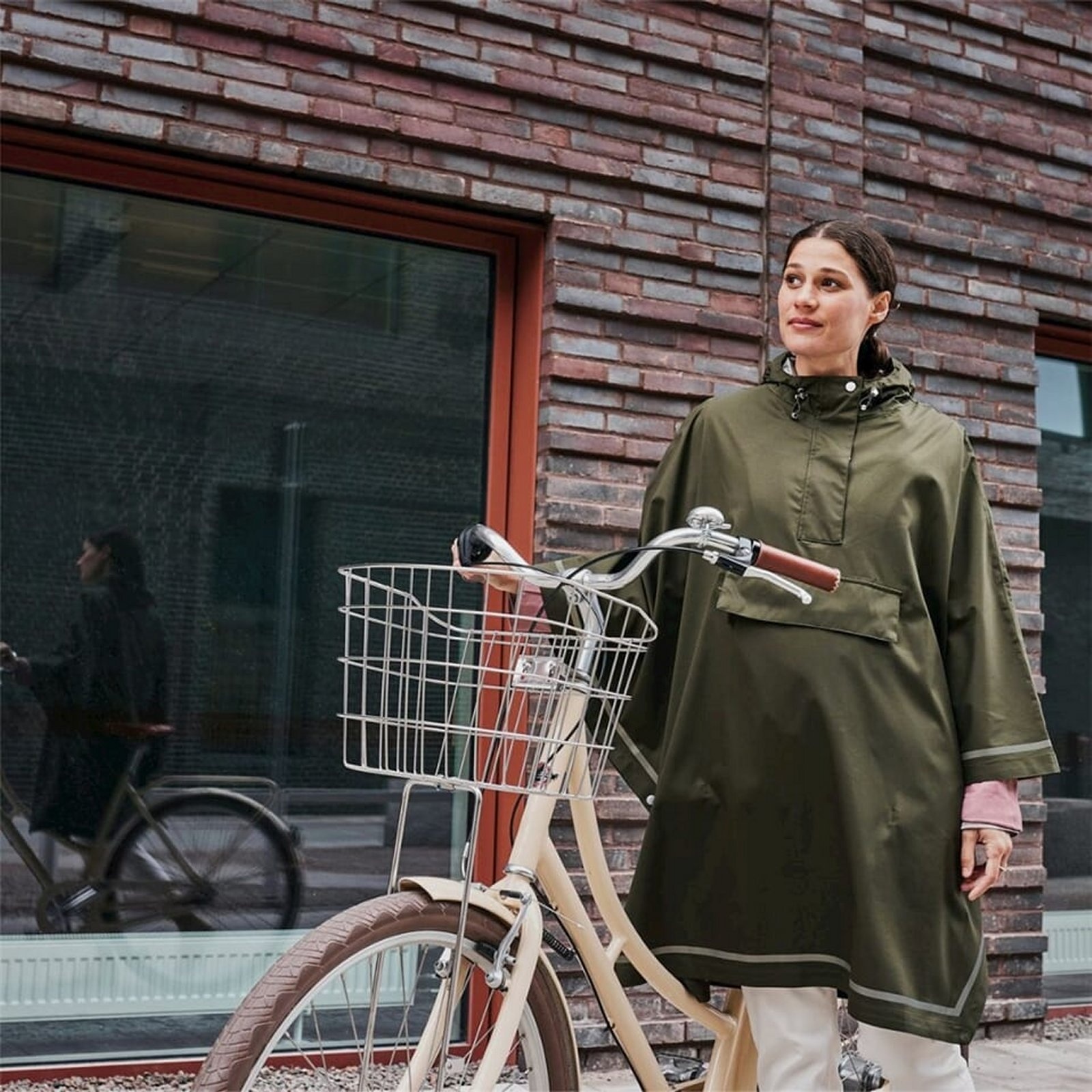 Sweden poncho Imbris Green