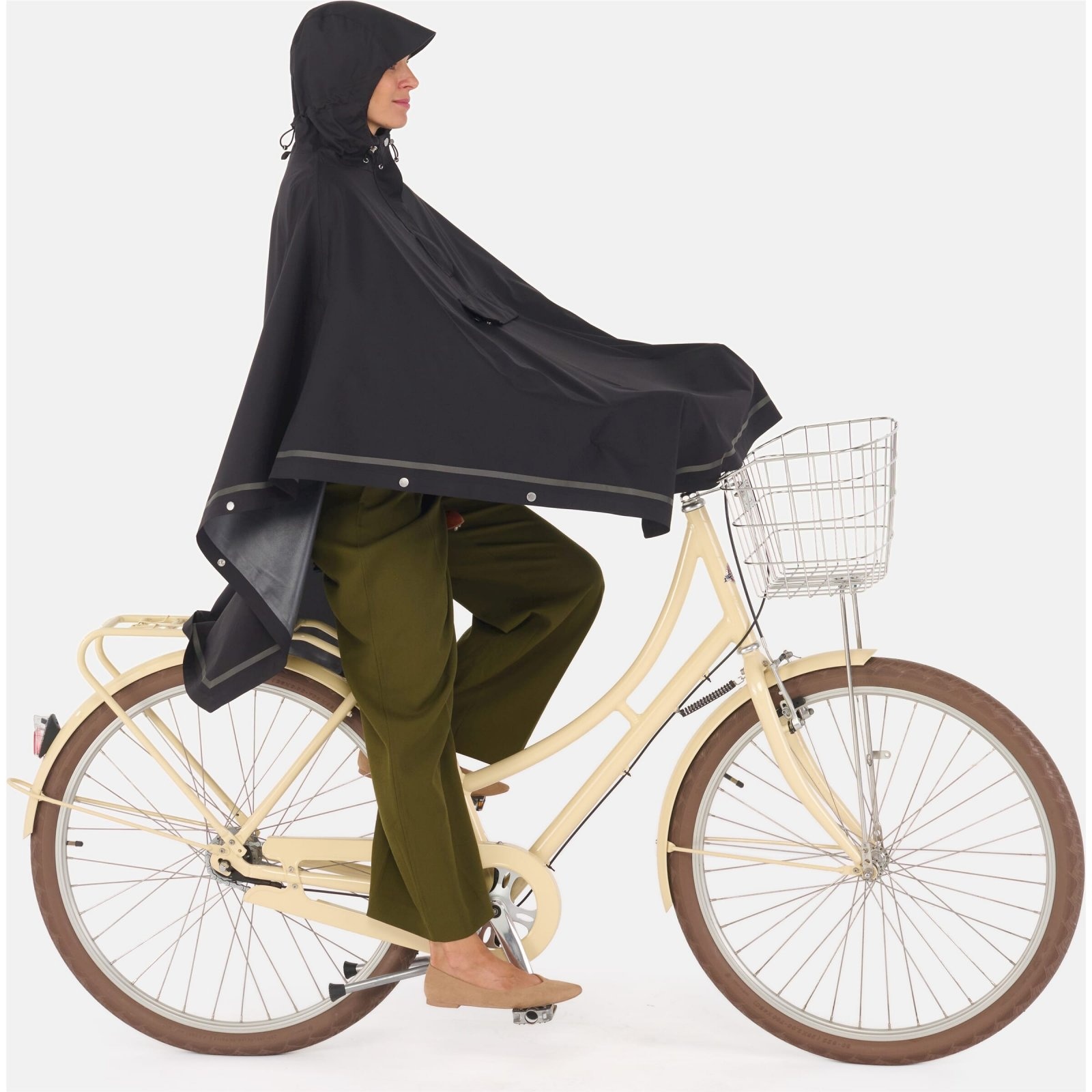 Sweden poncho Imbris Black