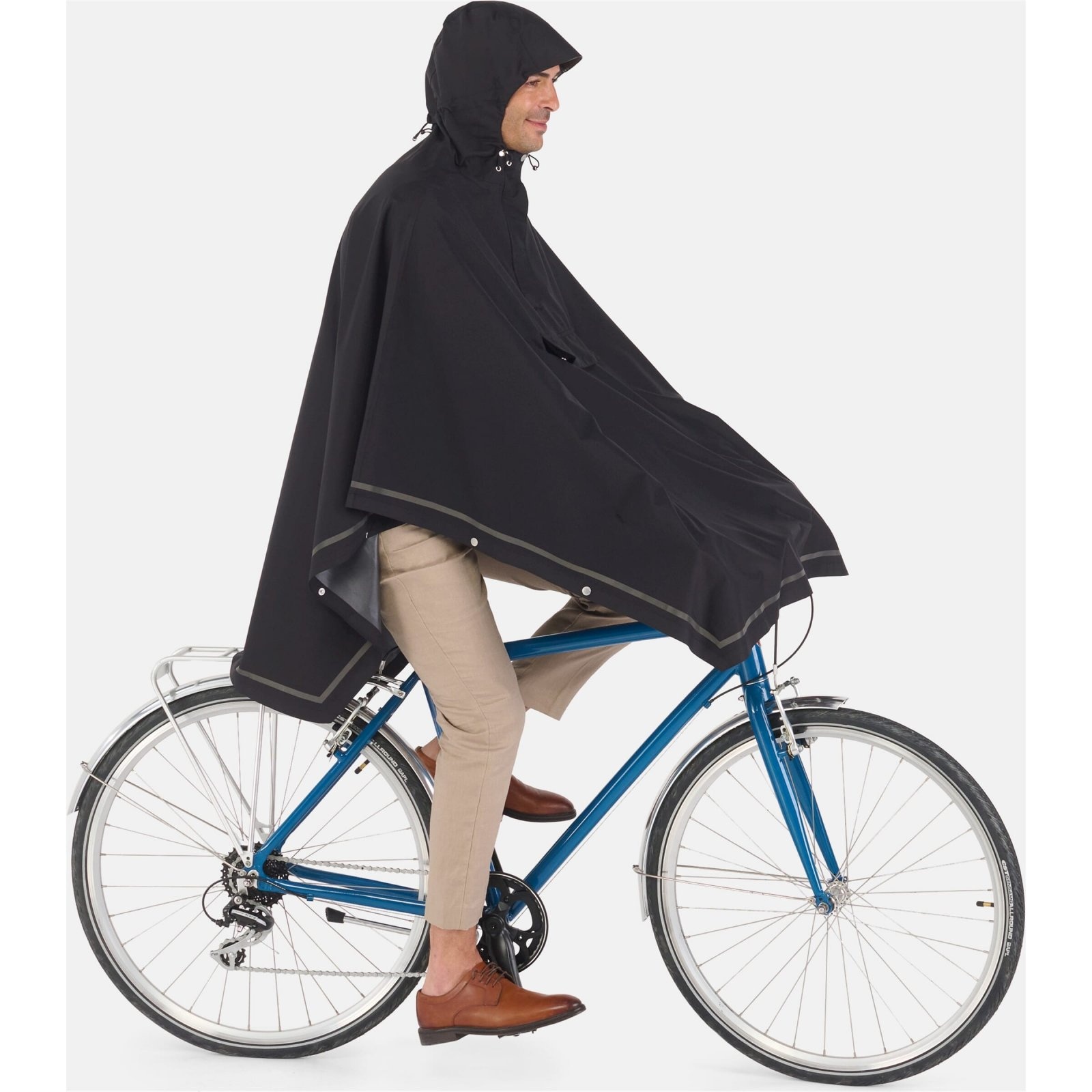 Sweden poncho Imbris Black