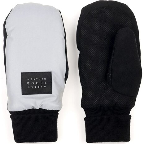 Weathergoods Sweden reflecterende wanten Luna Silver