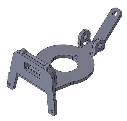 JP Parts Yepp Nexxt 2 Ahead 1 1/8 Stuurpen Montageblok JP Parts Yepp Nexxt 2 Ahead 1 1/8 Stuurpen Montageblok