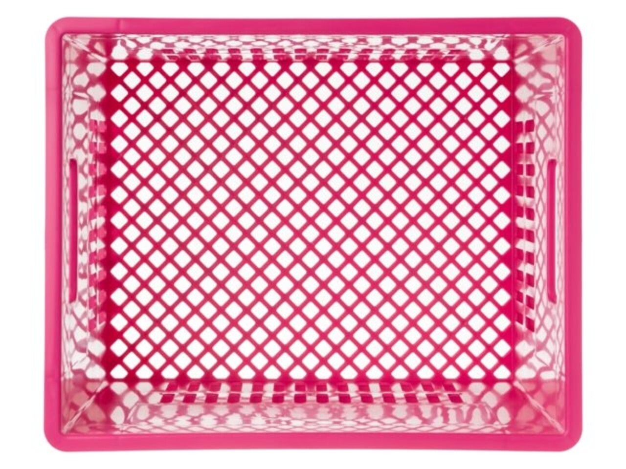 Fast Rider Kunststof Fietskrat LichtRoze Fast Rider Kunststof Fietskrat LichtRoze