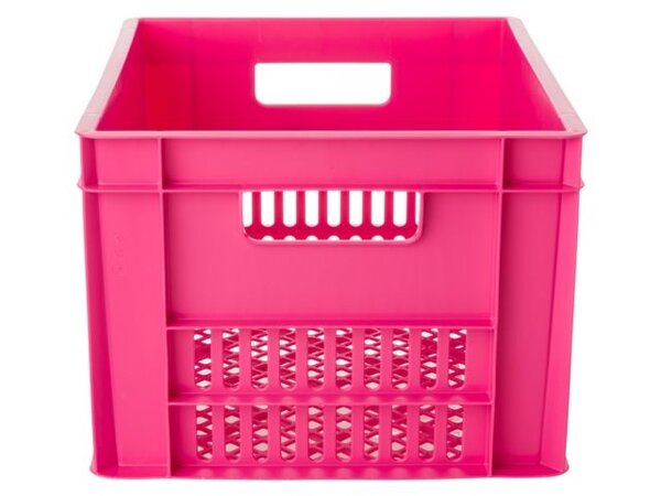 Fast Rider Kunststof Fietskrat LichtRoze Fast Rider Kunststof Fietskrat LichtRoze