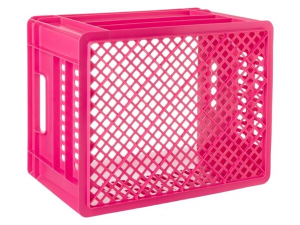 Fast Rider Kunststof Fietskrat LichtRoze Fast Rider Kunststof Fietskrat LichtRoze