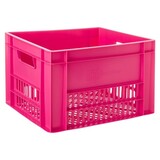 Fast Rider Kunststof Fietskrat LichtRoze Fast Rider Kunststof Fietskrat LichtRoze