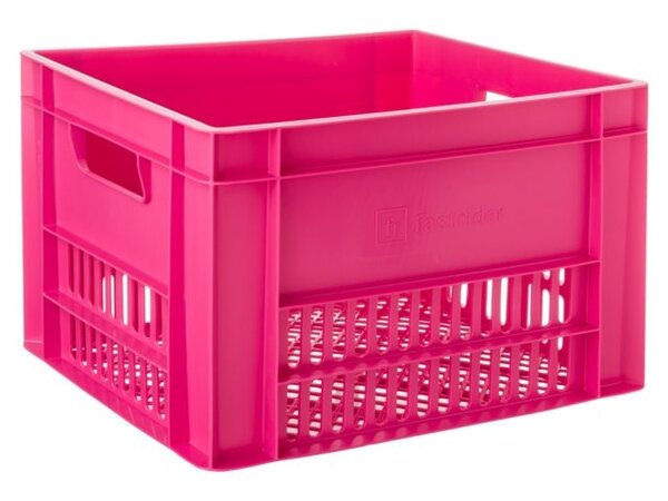 Fast Rider Kunststof Fietskrat LichtRoze Fast Rider Kunststof Fietskrat LichtRoze