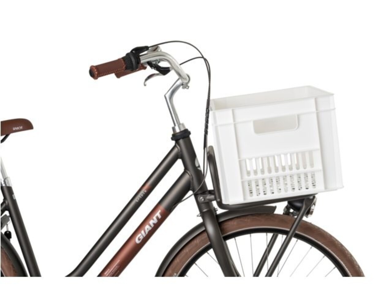 Fast Rider Kunststof Fietskrat Wit Fast Rider Kunststof Fietskrat Wit