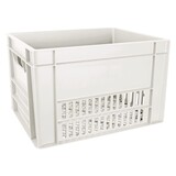 Fast Rider Kunststof Fietskrat Wit Fast Rider Kunststof Fietskrat Wit